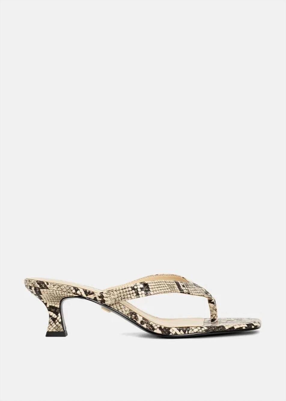 NEW SHU SHOP women's franny kitten heel in snake
